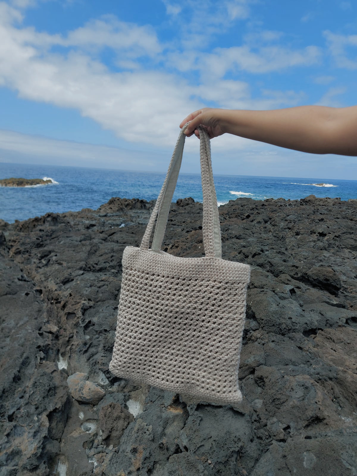 patrón bolso a crochet