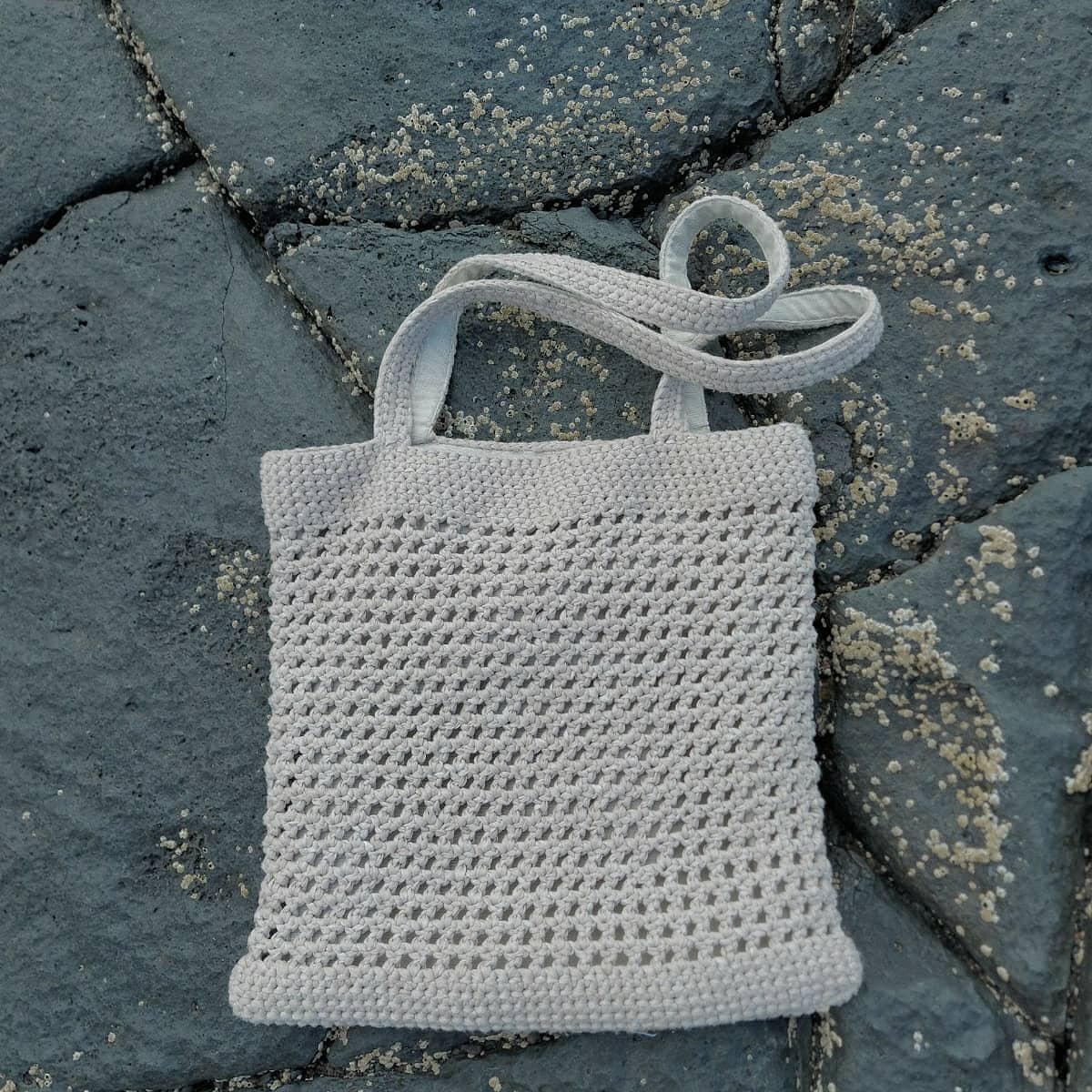 patrón bolso crochet