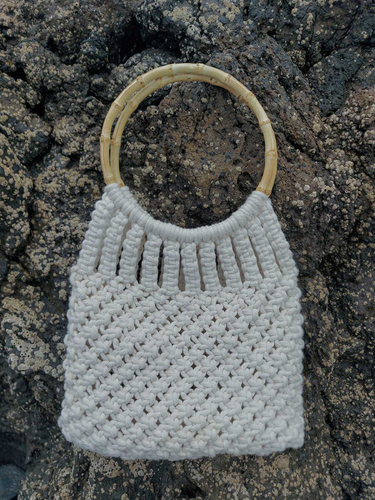 patron bolso macrame