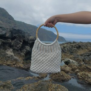 patron bolso macrame