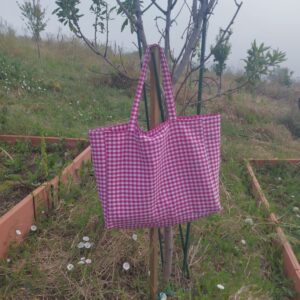 patrón shopping bag vichy