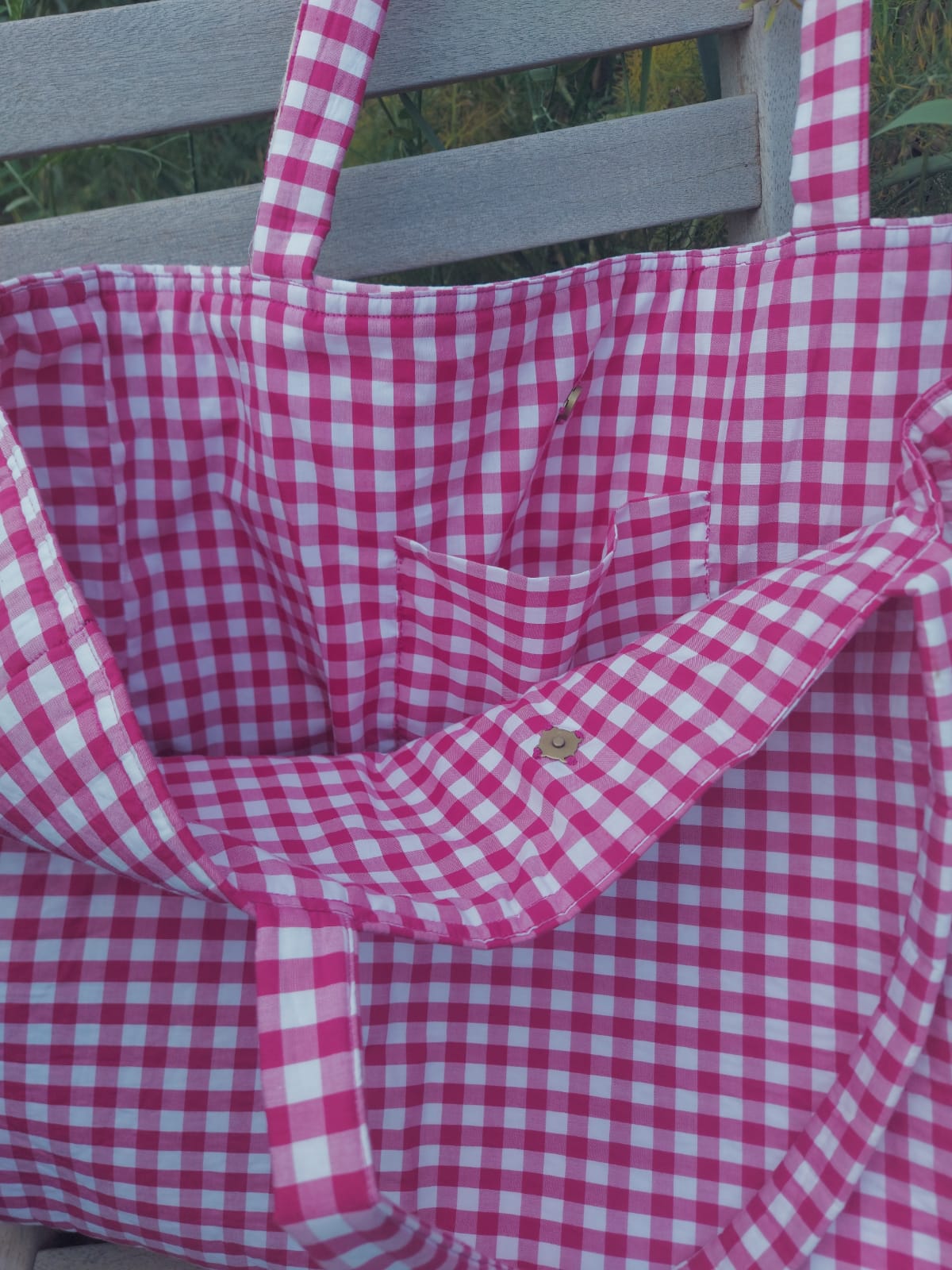 Patrón digital Shopping Bag Vichy - Imagen 18