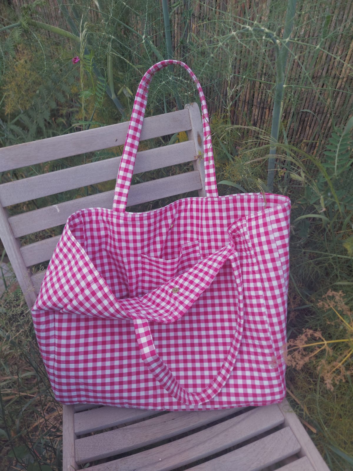 Patrón digital Shopping Bag Vichy - Imagen 20